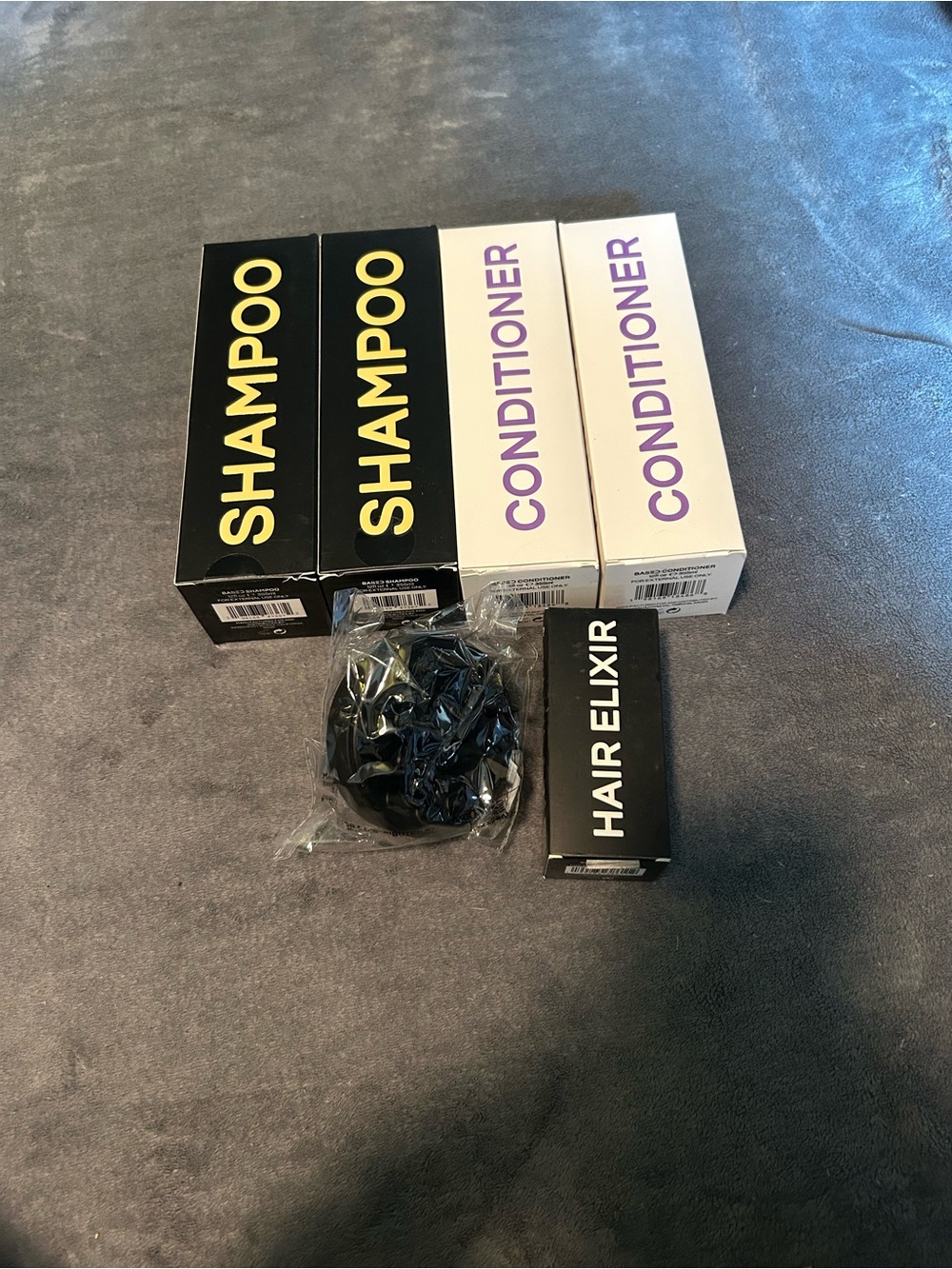 Based-Shampoo & Conditioner Set- elixir and scrubber included